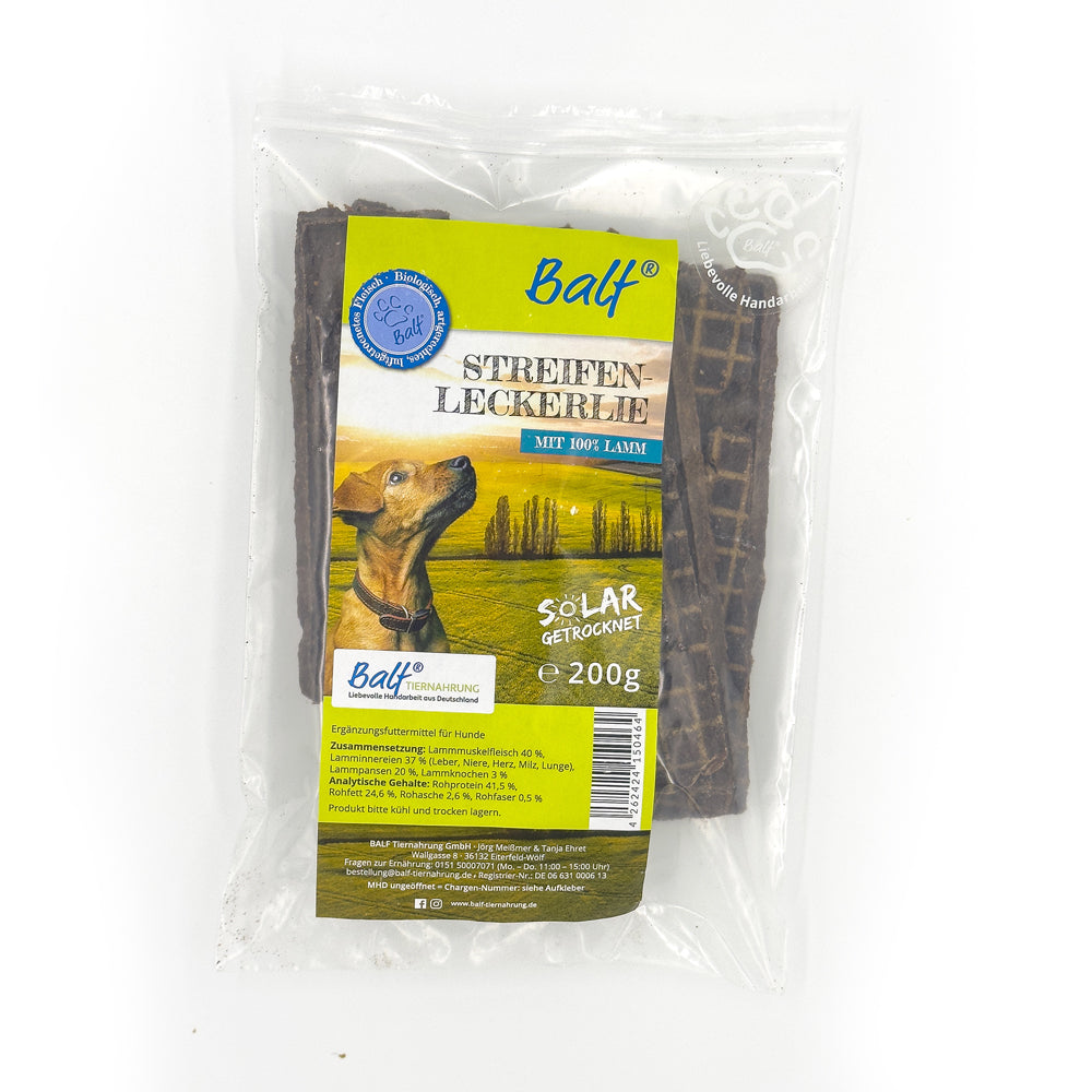 BALF Streifenleckerli, Lamm 200g