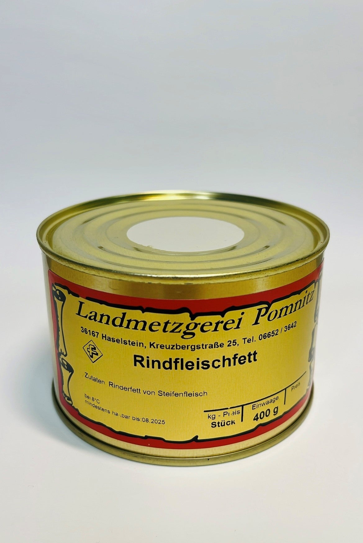 Rindfleischfett – Landmetzgerei Pomnitz