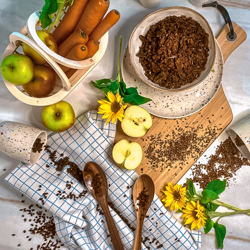 BALF Rind Obst/Gemüse mit Leinkuchen/Sanddorn