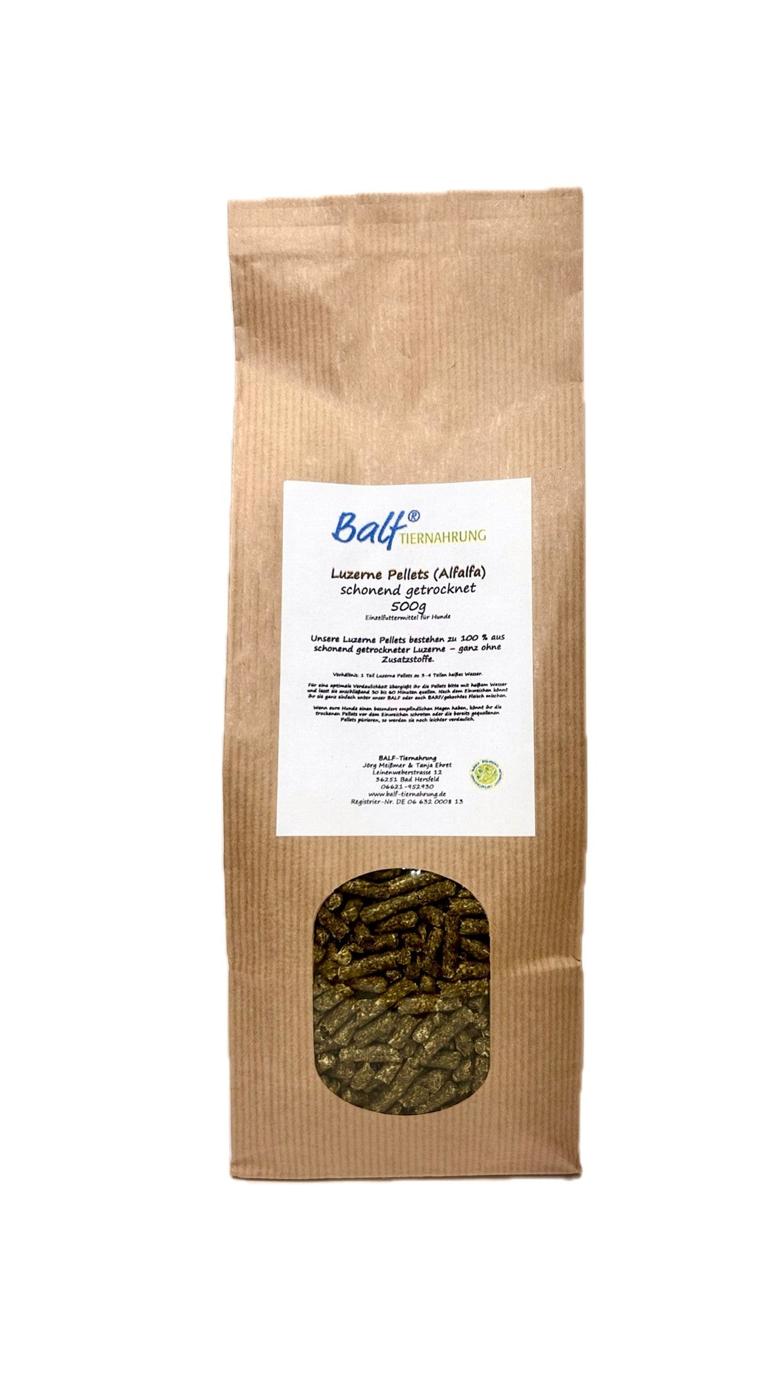 Luzerne Pellets (Alfalfa), getrocknet