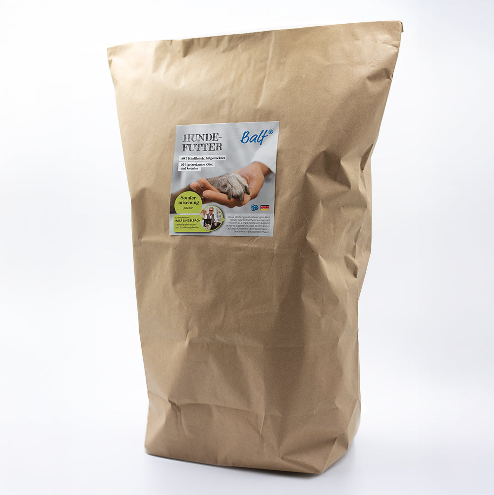 Unterstützende Futtermischung bei Krebs